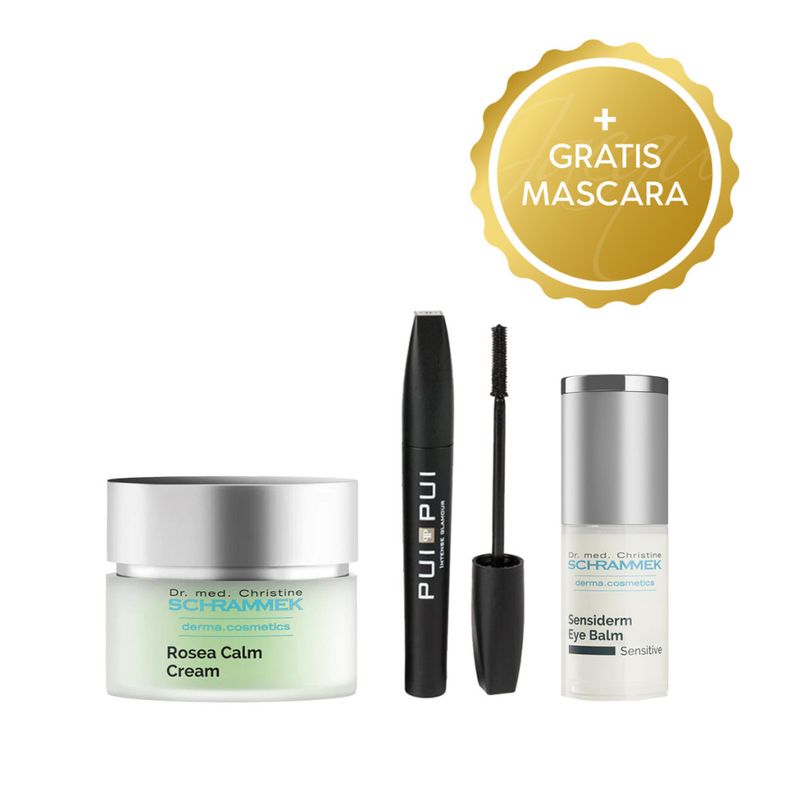 CombiDeal Rosacea & Couperose - Rosea Calm + Eye Balm + Gratis Mascara