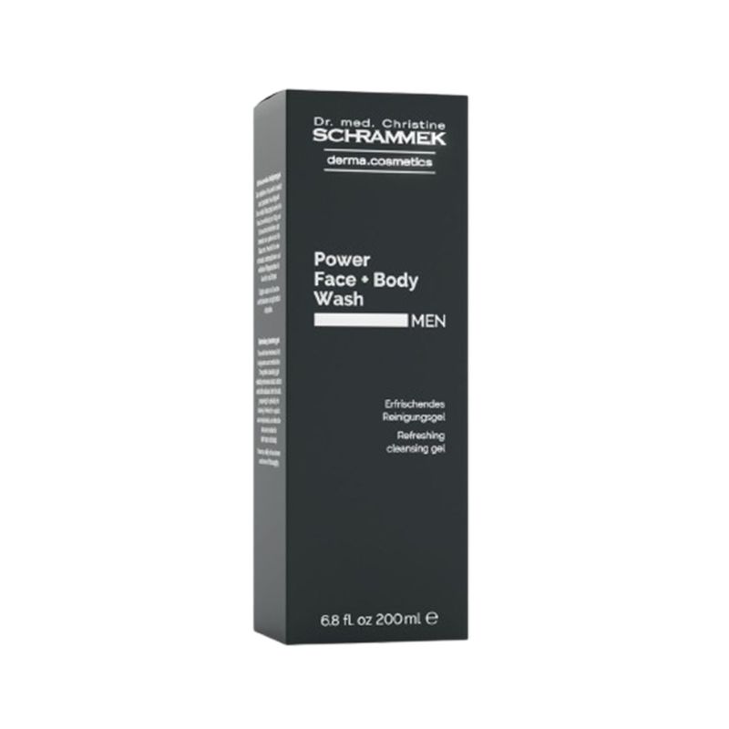 Power face + body wash - verfrissende reiniging - 200 ml