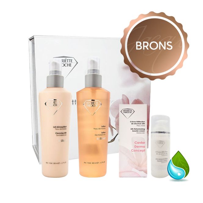 Hoofdbeeld Henriëtte Faroche Caviar Derma Concept - Rijpere & dunne huid - Brons Pakket