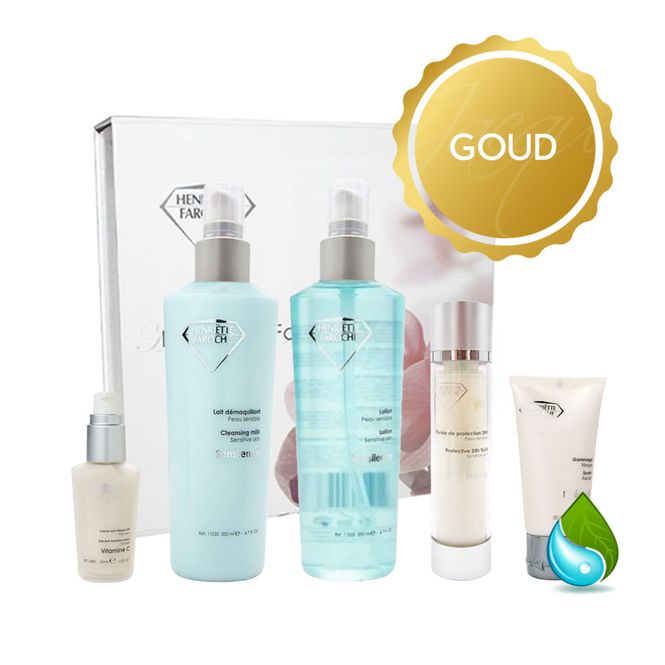 Hoofdbeeld Hemp - Gevoelige & reactieve huid - Goud Pakket