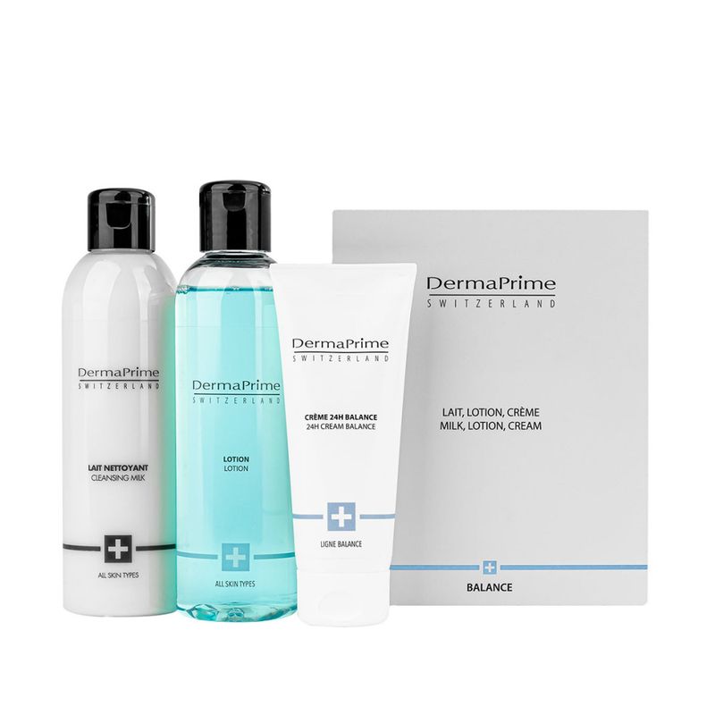 Cleansing Box  Balance - Reinigingsmilk 200 ml - Lotion 200ml - Creme 24H Balance- 75 ml